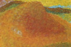 Sanduhrdüne, West-Tibet, Acryl auf Leinwand, 100x80 cm, 1994